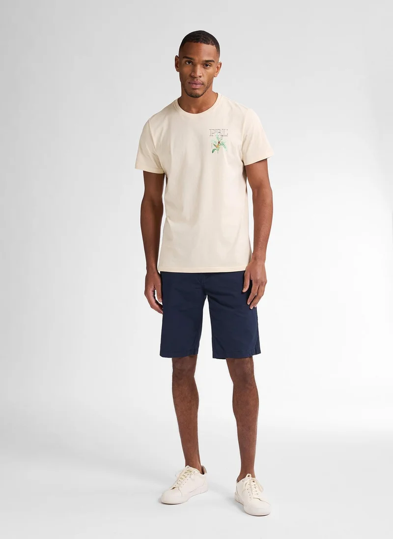 Petrol Industries Seashell Men T-Shirt SS Classic Print for Men | Best Price UAE