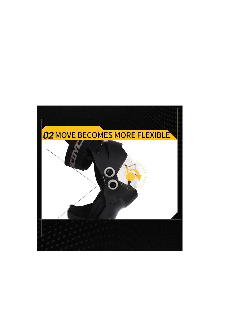 Scoyco وسادات الركبة للدراجات النارية ووسادات الكوع وواقي الركبة لسباقات موتوكروس ووسادات معدات الدراجات النارية وواقيات الركبة للسكوتر الرياضي - مقاس مجاني - Image 5