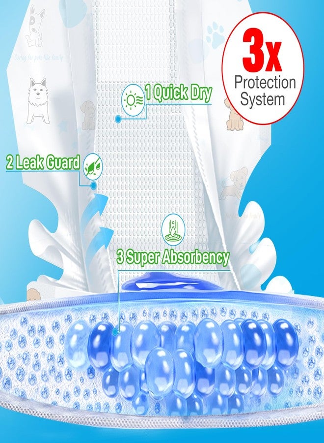SKYLion Dog Diapers Male Disposable Super Absorbent, 50 Count, Male Dog Wraps Leak Proof, Ultra Dry & Breathable, Small - Image 3