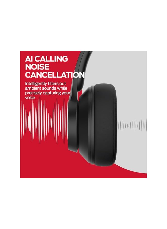 Monster Mission 100 Bluetooth Headphones, Over Ear Headphones with Immersive Bass, Crystal Clear Call, 40H Playtime, Bluetooth 5.4, Comfortable Fit Wireless Headset - Image 5