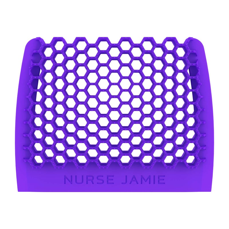 Nurse Jamie Exfoliband Silicone Loofah â€“ Purple- Dual-Texture Exfoliating & Cleansing Tool for Smooth, Refreshed Skin - Image 1