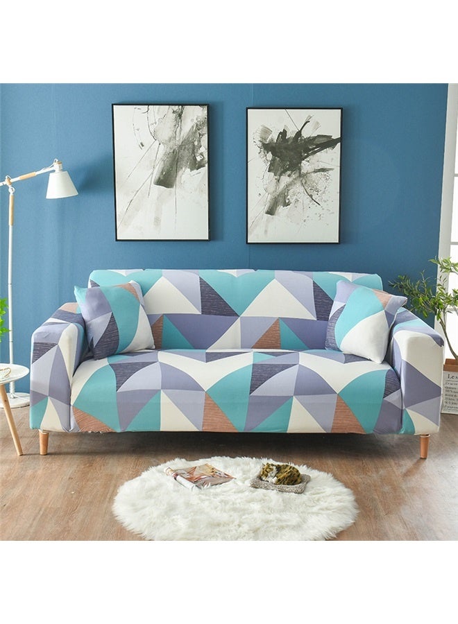 Printed Sofa Cover Stretch Couch Covers Sofa Slipcovers for 3 Cushion Couch 190 x 230cm  - Image 2
