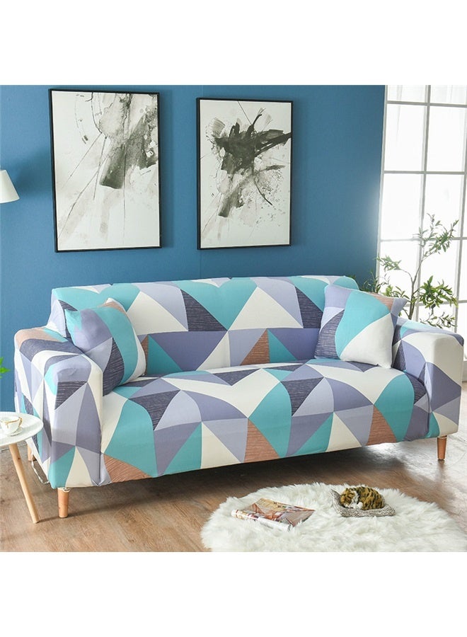Printed Sofa Cover Stretch Couch Covers Sofa Slipcovers for 3 Cushion Couch 190 x 230cm  - Image 3