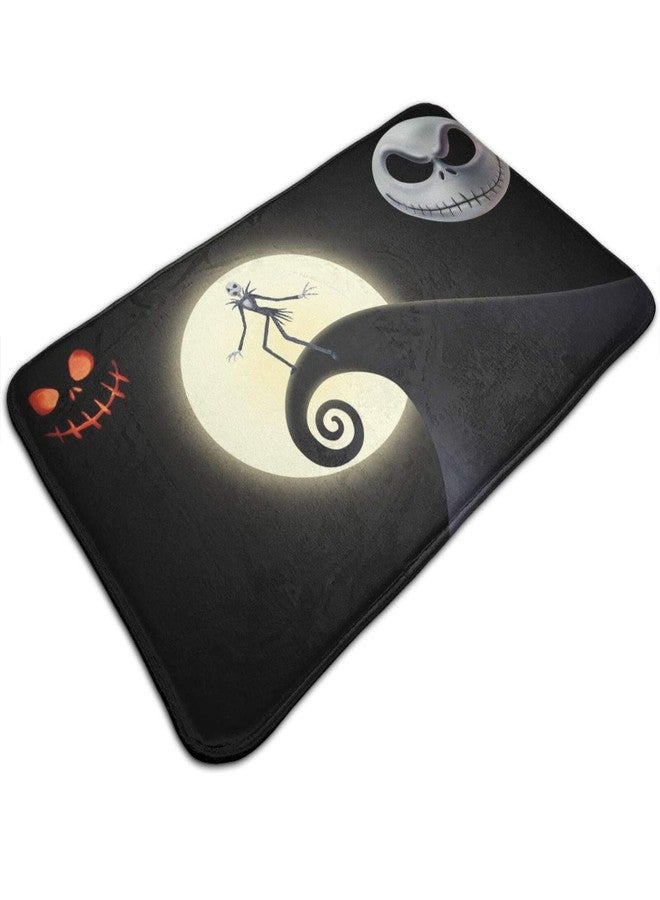 DZGlobal Door Mat Halloween Non-Slip Soft Living Dining Room Rug for Front Door Entrance Outside Doormat 20x32 inch - Image 2
