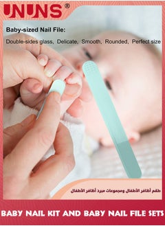 UNUNS Baby Nail Kit,Baby Nail Trimmer Buffer Set,Baby Nail Clipper Set For Newborn Toddler Adult Toes,Electric Handheld Nail Grinder Silent Nail Clipper,Fingernails Care Polish Kit For Toddler Adults  - Image 2