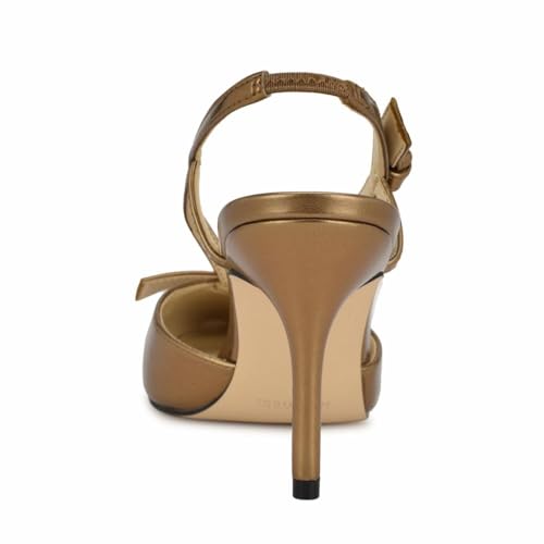 Nine West Women's Ruze Pump, Bronze 750, 8 - Image 3