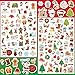 LINAYE 24 Sheets Christmas Stickers for Kids 1570 PCS Adhesive Christmas Stickers Bulk Cute Goodie Bags Basket Stuffers Party Favors for Kids - Image 3