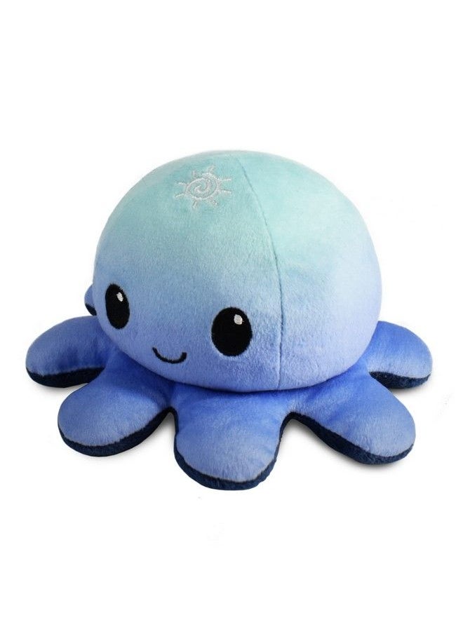 TeeTurtle - The Original Reversible Octopus Plushie Day + Night Cute Sensory Fidget Stuffed Animals That Show Your Mood - Image 1