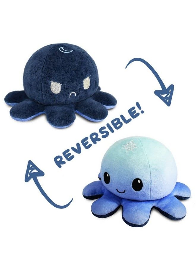 TeeTurtle - The Original Reversible Octopus Plushie Day + Night Cute Sensory Fidget Stuffed Animals That Show Your Mood - Image 1