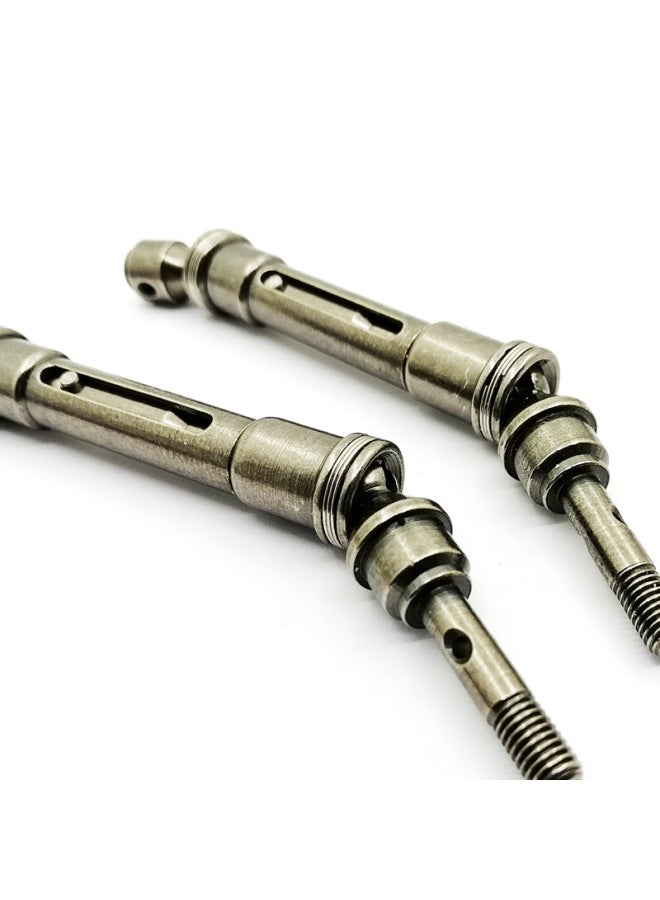 TRAXXAS Huanqi 727 Mountain Mouse Short Card Accessories SLASH Dead Mouse CVD Metal Front And Rear Universal Drive Shaft-Color:Rear Drive Shaft  - Image 5