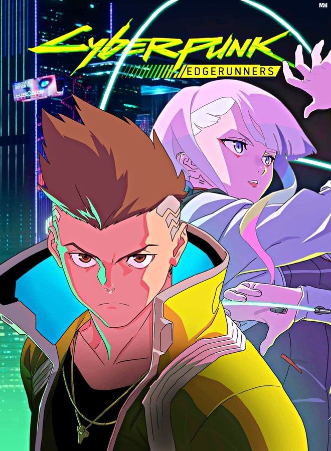 Midnight Works Cyberpunk Edgerunners David and Lucy Poster 12 x 18 inch 300 GSM - Image 1