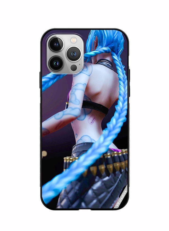 VR CREATIVE Protective Case Cover For Apple iPhone 11 Pro Max Jinx League Of Legends Design Multicolour - Image 1