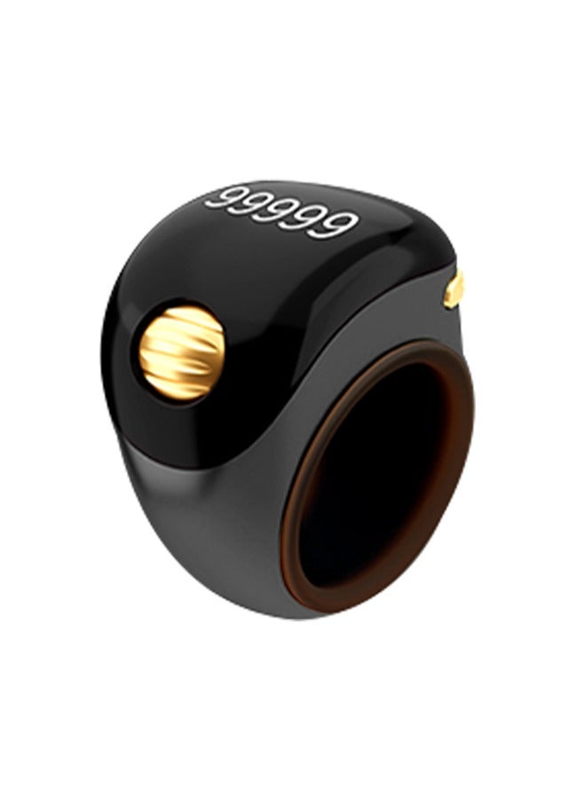 Beauenty Tasbeeh Ring, Waterproof Zikr Ring, Vibration Smart Counter with OLED HD Display, Suitable for Prayer and Meditation Enthusiasts - Image 1