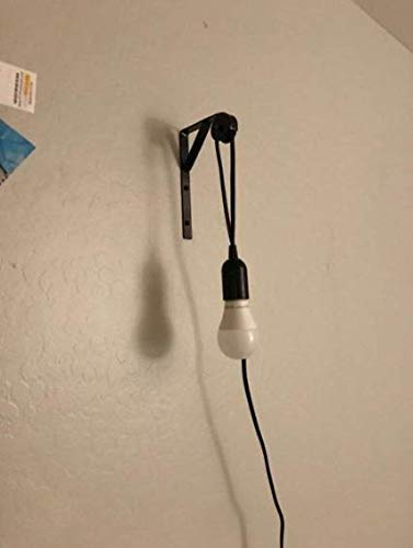 Lightingsky 15Ft-1Pack Extension Light Cord Hanging Lantern Pendant Lamp Cable E26 Bulb Socket to 2-Prong US AC Power Cord with On/Off Switch (15 Feet, Black-1 Pack) - Image 2