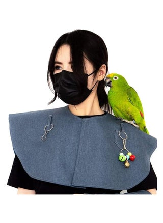 Parrot Anti-Scratch Shoulder Protector Hang Bird Anklet&Toys, Multi-Functional Pet Shoulder Pad Diaper Shawl for Parakeets Cockatiels, Sun Conures, Macaws Lovebirds, Finches - pzsku/Z1D5DC9AF654BB10AEFF0Z/45/1745201936/2d40eb1c-3276-4ac0-9a02-193815848342