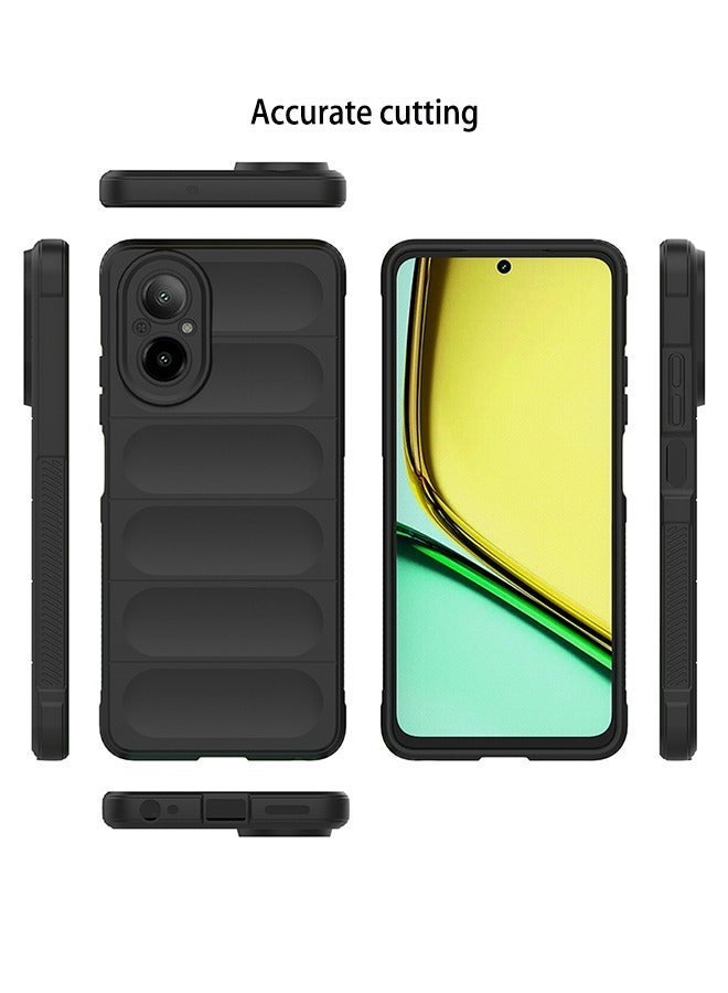 X-level Realme C67 4G Case Cover Flexible TPU Silicone Non-slip Shockproof Anti-Scratch Protective Bumper Anti-scratch Mobile Phone Slim Back Cover Full Body Accessories Protector - Image 2