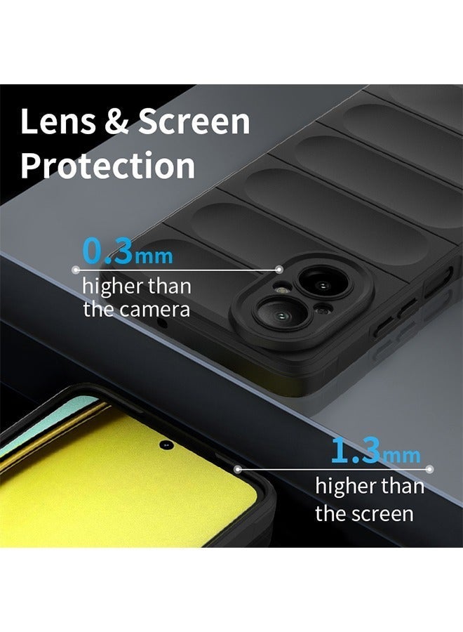 X-level Realme C67 4G Case Cover Flexible TPU Silicone Non-slip Shockproof Anti-Scratch Protective Bumper Anti-scratch Mobile Phone Slim Back Cover Full Body Accessories Protector - Image 5