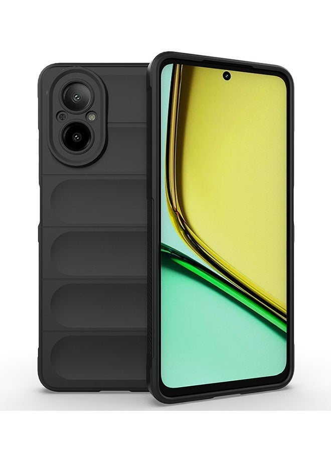X-level Realme C67 4G Case Cover Flexible TPU Silicone Non-slip Shockproof Anti-Scratch Protective Bumper Anti-scratch Mobile Phone Slim Back Cover Full Body Accessories Protector - Image 1