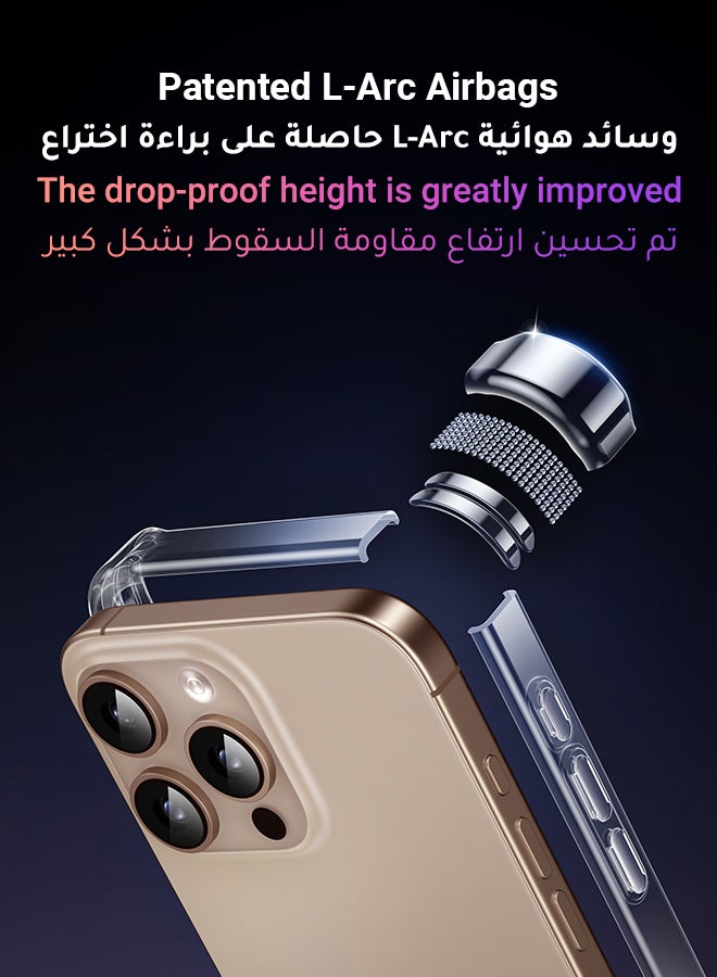 Ugreen iPhone 16 Pro Max Case Soft Skin-friendly TPU Material For Delay Yellowing, Drop-resistant Scratch Resistant Protective Cover  Easy to Installment and Uninstall Water-Proof Super Slim Fitted iPhone Case Cover - Image 2