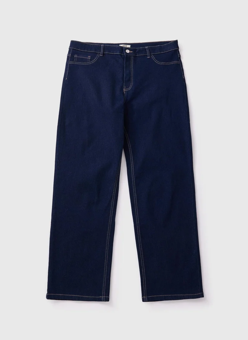ماتلان Rinsewash Straight Leg Jeans