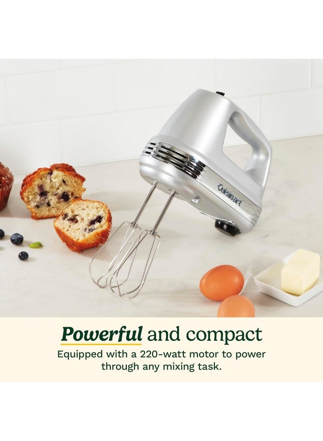 Cuisinart Cuisinart HM-90BCS Power Advantage Plus 9-Speed Handheld Mixer with Storage Case, Brushed Chrome  - Image 2