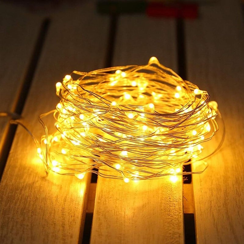 Lexton Lexton 5m 50 LED Copper String Light Warm White USB Sourced for Indoor Outdoor Best for Decoration Christmas Diwali Pack of 1  - Image 3