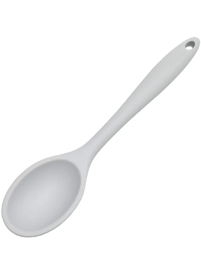 Chef Craft Premium Silicone Stain Resistant Basting Spoon Grey 11inch 13830