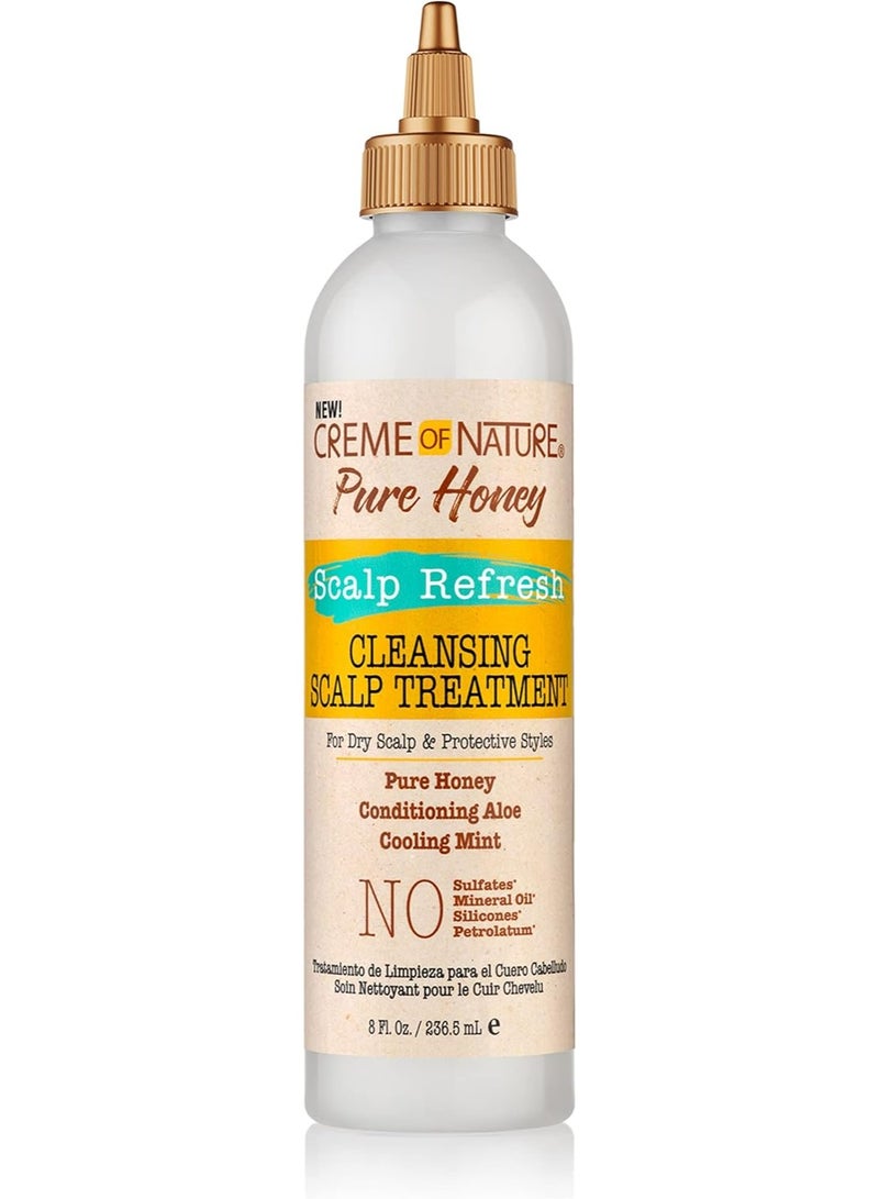 Creme of Nature Scalp Cleansing Treatment Scalp Refresh Braid Wash Hair Cleanser 236.5 ml - Image 1