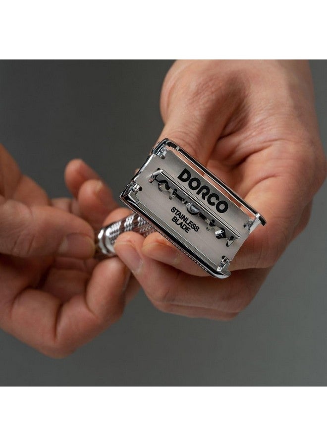 دروكو شفرات حلاقة مزدوجة الحافة St301 Platinum Extra - 200 شفرة، جودة ممتازة لحلاقة ناعمة - Image 3