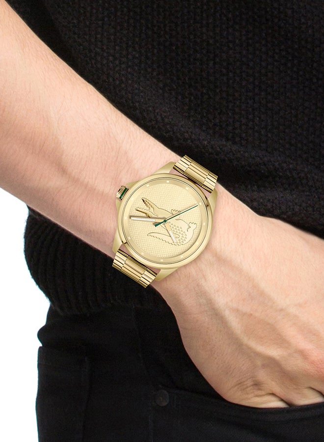 LACOSTE Men Le Croc Champagne Dial Watch - 2011133 - Image 4