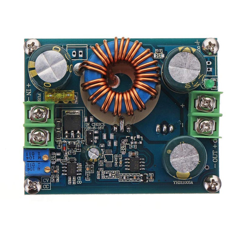 REES52 REES52 DC Boost Converter 600W 12A DCDC Step Up Converter Board 816V 12V 24V to 1260V 48V Voltage Regulator Booster Module Adjustable Voltage Step Up Power Supply Module - Image 5