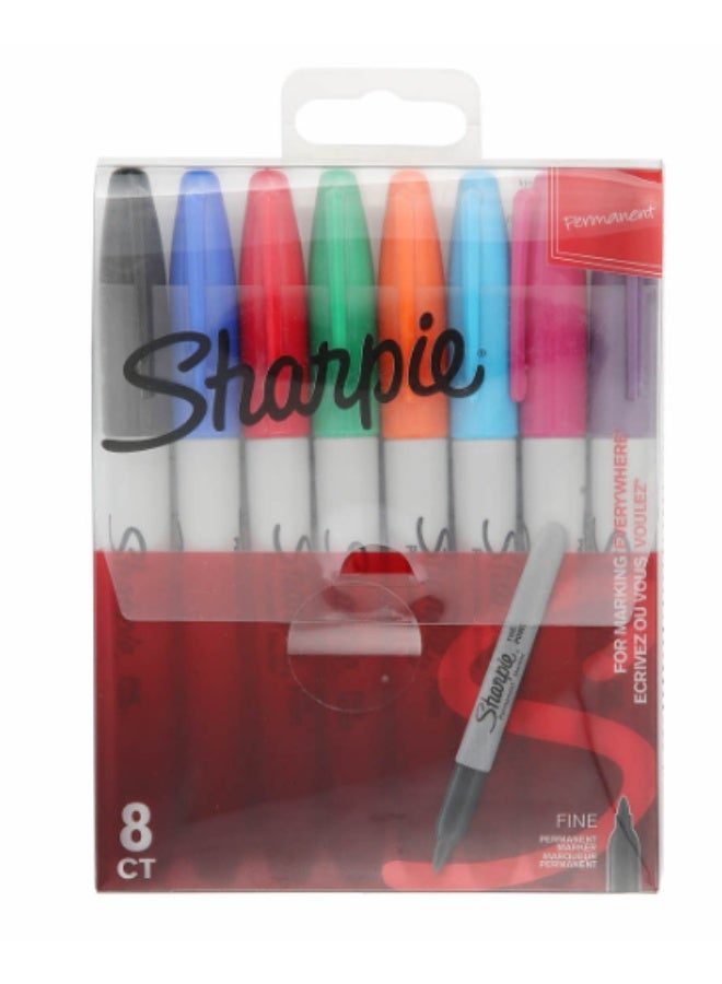 Sharpie Marker Set of 8 Assorted Colors