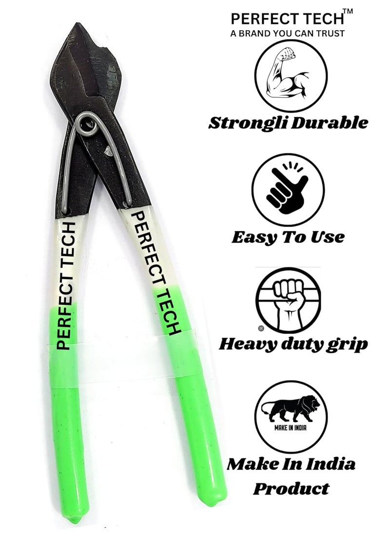 PERFECT TECH Jewellery Making Tool Cutter Plier | Wire Cutter Plier Set | Professional & Home Use Multipurpose | Wire & Plastic Cutting Repair Model Making & Hobby Crafts DIY (325-7-SC) - Image 2