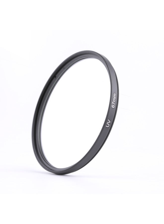 Micro Single SLR Camera Lens Filter Accessories 49,58,67mm Thin Frame UV Mirror Camera Protection Mirror Can Be Lettering-Color:67mm  - Image 4