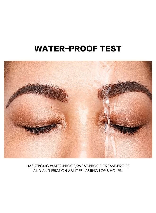 Tattoo Brow Long Lasting & Easy Peel Off Tint,last up to 3 Days Peel Off Tint Tattoo Eyebrow Gel Enriched with Royal Jelly and Aloe Vera Waterproof and Smudge proof Peel Off Tint Light Brown （#101） - Image 3