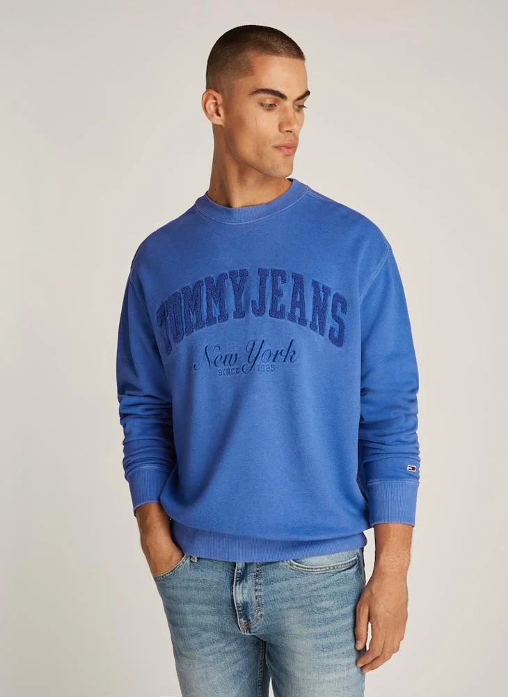 TOMMY JEANS Logo Print Sweatshirt