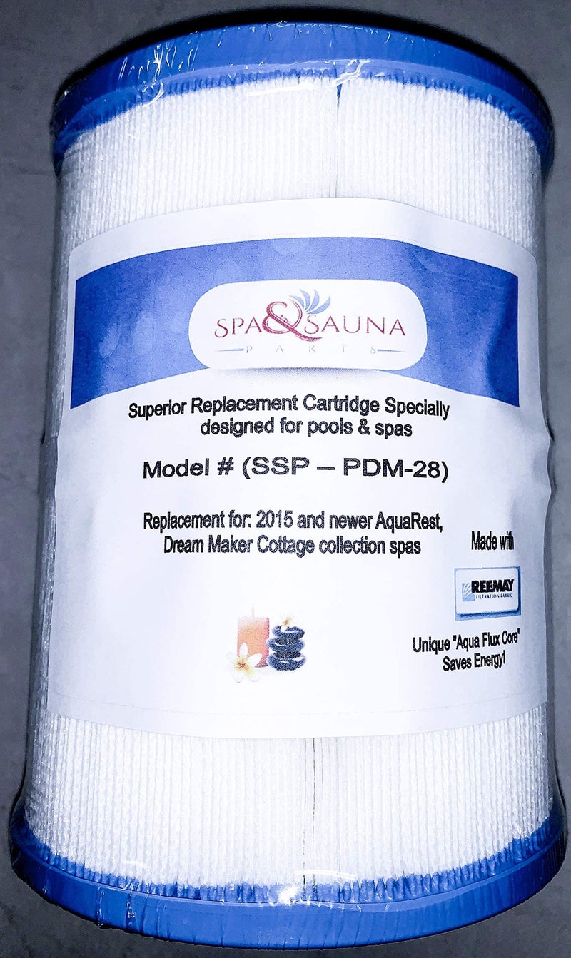 Spa & Sauna Parts Spa  Sauna Parts Replacement Cartridge Filter For Dream Maker Aquarest PDM28 461273