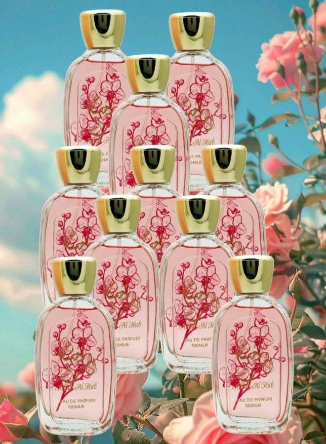 WARD 10 Pieces Ahsas Al Hub Perfume 100ML - Image 1