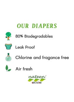nateen Hospeen Adult Diapers,Period Pants for Sanitary Protection,Medium,Waist Size 60-110cm,10 Count Night Unisex Adult Pull Ups,Panty Style Sanitary Pads for Women,Super Soft Fit  - Image 3