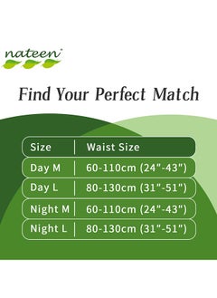 nateen Hospeen Adult Diapers,Period Pants for Sanitary Protection,Medium,Waist Size 60-110cm,10 Count Night Unisex Adult Pull Ups,Panty Style Sanitary Pads for Women,Super Soft Fit  - Image 4