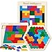 NAODONGLI Wooden Puzzles Blocks Brain Teasers Logic Games for Classroom Party TimesJigsaw Puzzle Intelligence STEM Montessori Educatioanl IQ Toys Games for Kids Boys Girls Ages 3 3 Pack - Image 2