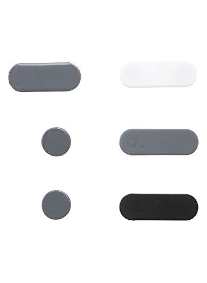 بلو لاونج ربطة كابل مغناطيسي BlueLounge MAGDROP - غلاف كابل مغناطيسي من النيوديميوم مع شريط 3M، يعمل مع معظم كابلات الشحن، يتضمن لوحة قاعدة للتقشير واللصق، يلتصق في أي مكان - كبير - Image 3