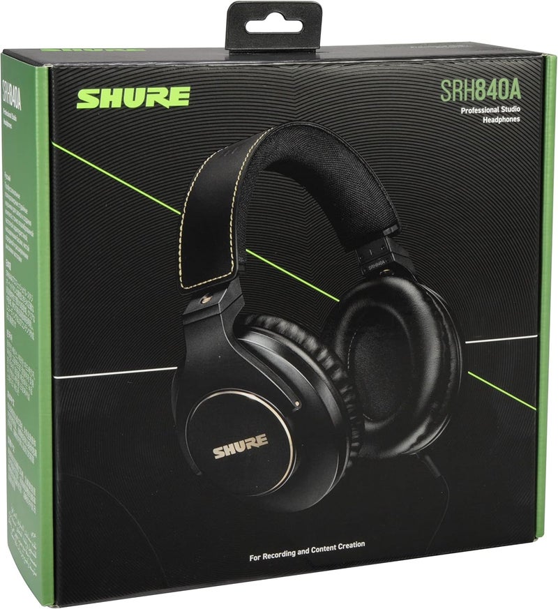 Shure Durability enhanced SRH-840A Professional Studio Headphones Tiered purchase options - Image 5