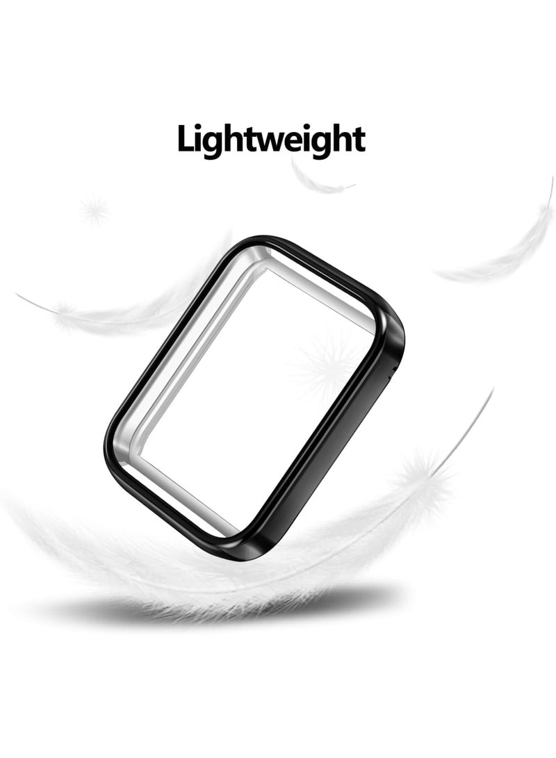 KASTWAVE Compatible with Xiaomi Mi Band 8 Pro Case with Screen Protector, Soft TPU Slim Full Coverage, 360° All-Round Protective Ultra Thin Protective PC Case Cover for mi Band 8 Pro, 2 Pcs  - Image 3
