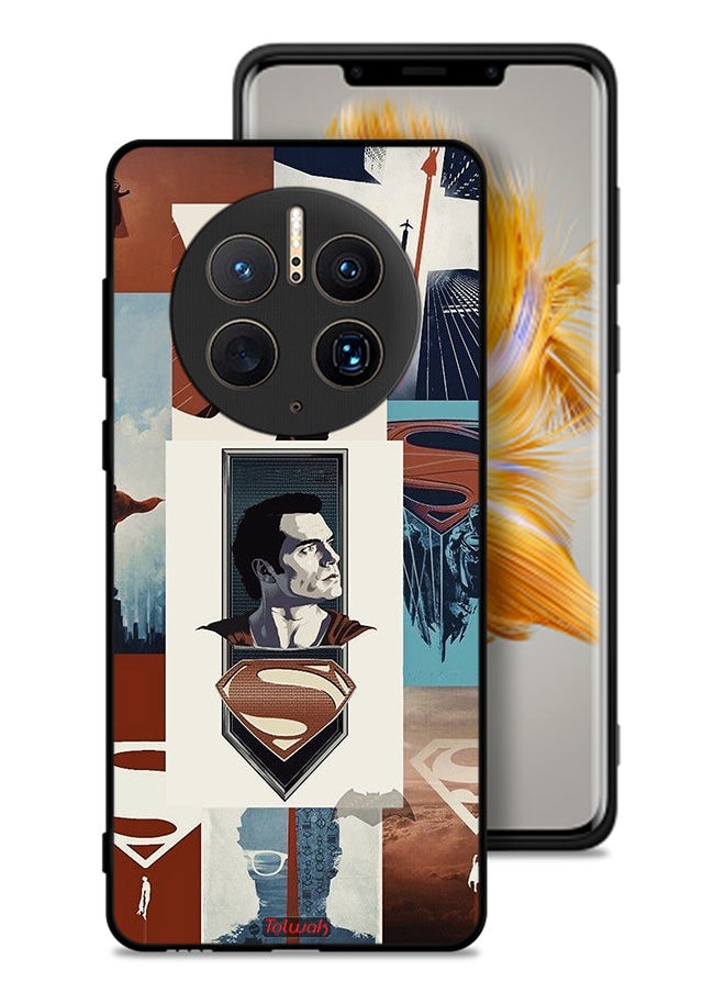 Tolwak - Huawei Mate 50 Pro Protective Case Cover Superman Art - Image 1