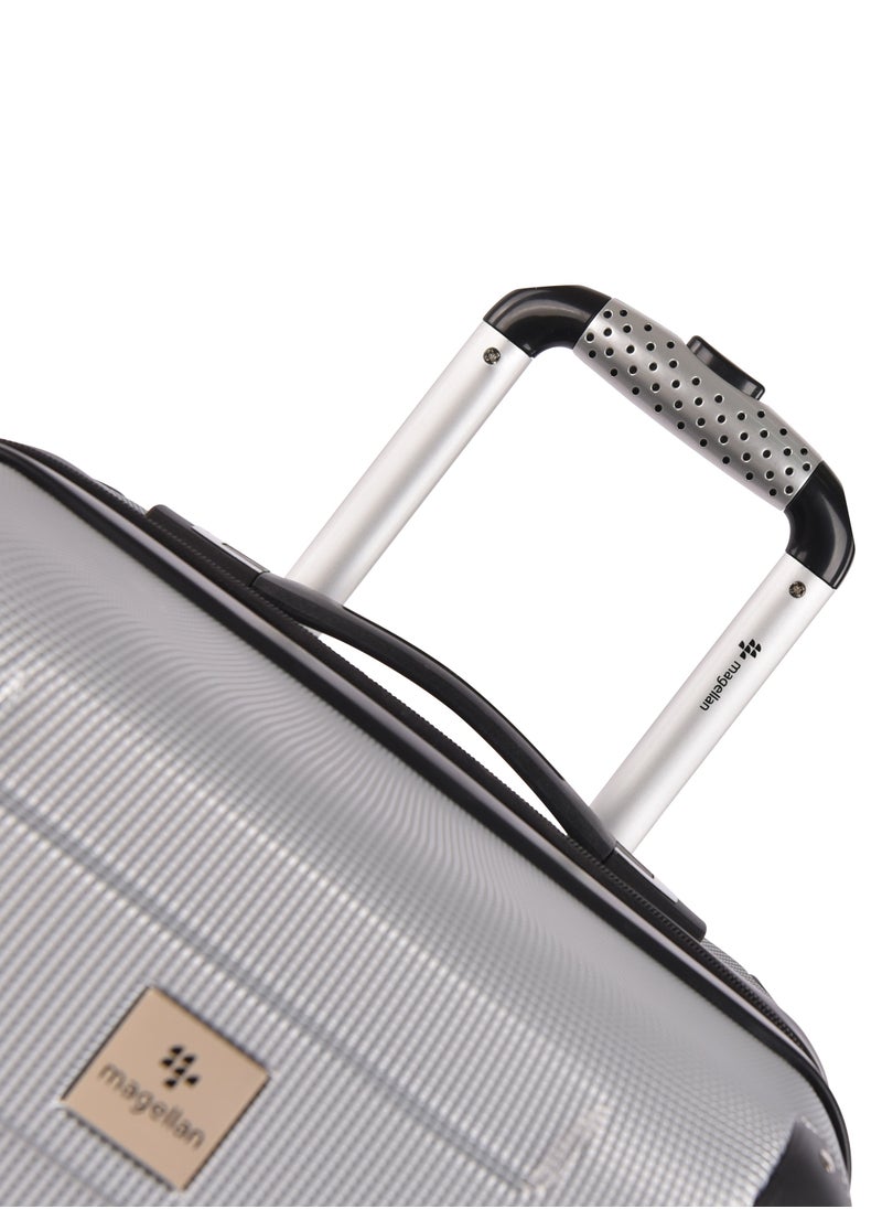 MAGELLAN - Magellan Carry On ABS Luggage Trolley Travel Bag 1Pc HK092-20 - Image 1