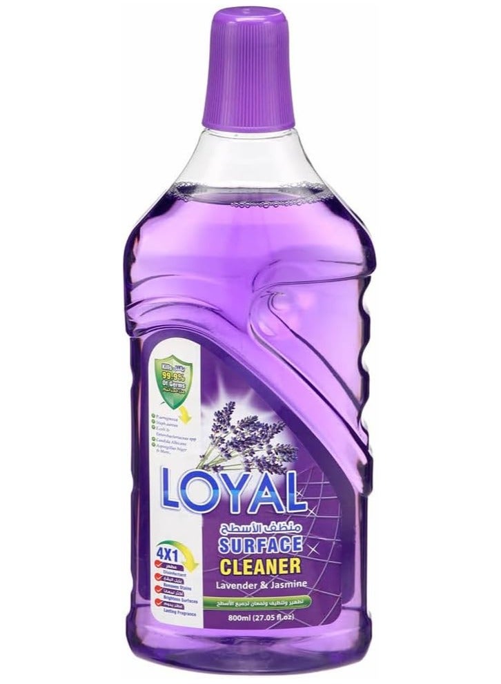 لويال سائل منظف الأسطح لويال، حقول اللافندر، 800 مل