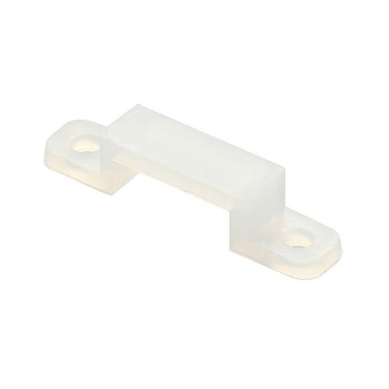 50pcs Silicone Mounting Brackets For LED Strip Lights Heat Resistant Fixing Clips - Image 2