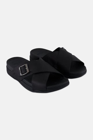 Men Nubuck Slip On Slides, Black - pzsku/Z1D5FD09F292786020C42Z/45/1746219651/be186fa2-8adf-48ae-ab8b-f1aee94171b3