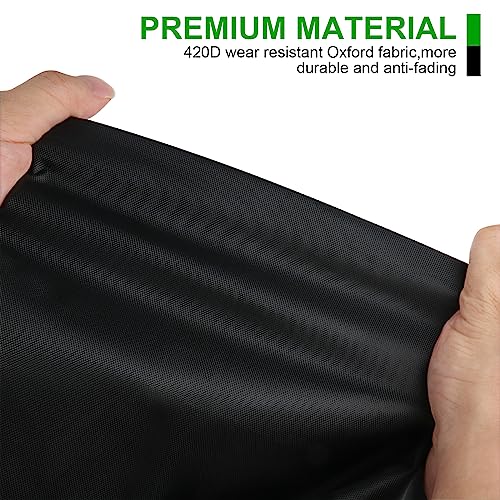 Guisong Potting Bench Cover Waterproof Cover for Mederla Outdoor Storage Cabinet 32x19x36 Protective Cover for Garden CabinetWood WorkstationPotting Table with Storage Cabinet - Image 3